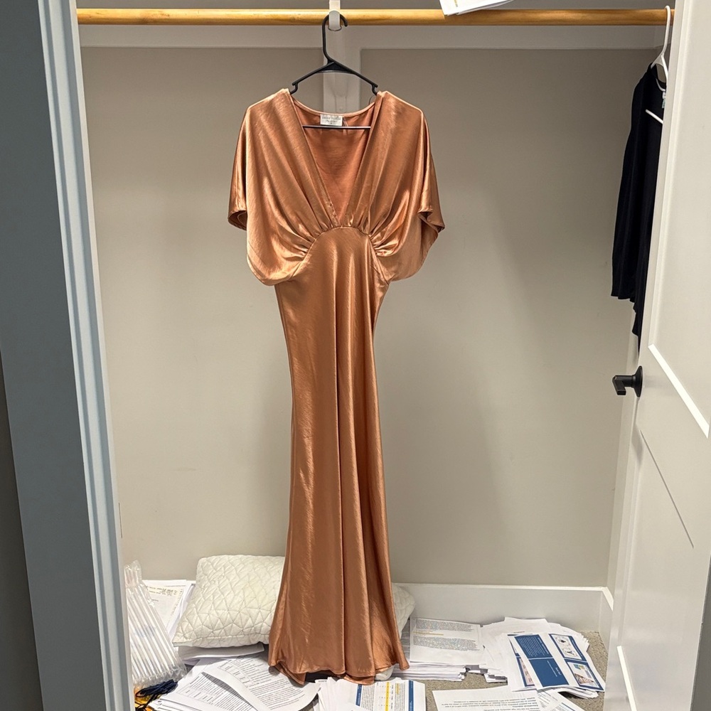 Dress Forum Copper Maxi Dress